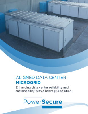 Aligned Data Center Microgrid